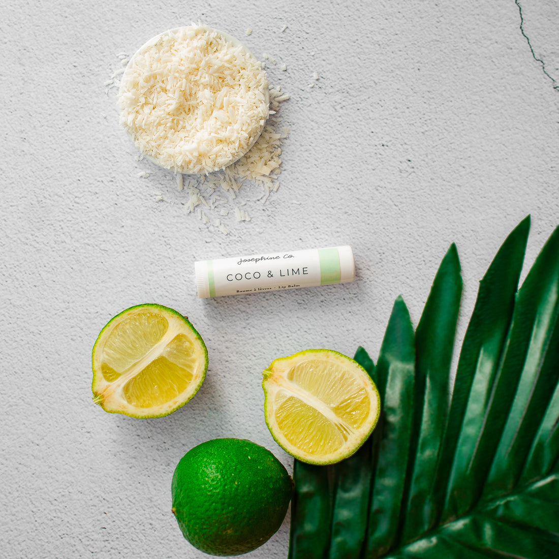 Baume lèvres coco lime