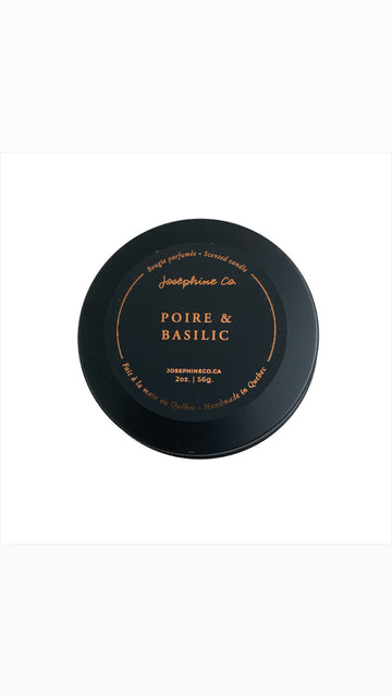 Pear & Basil Mini Candle