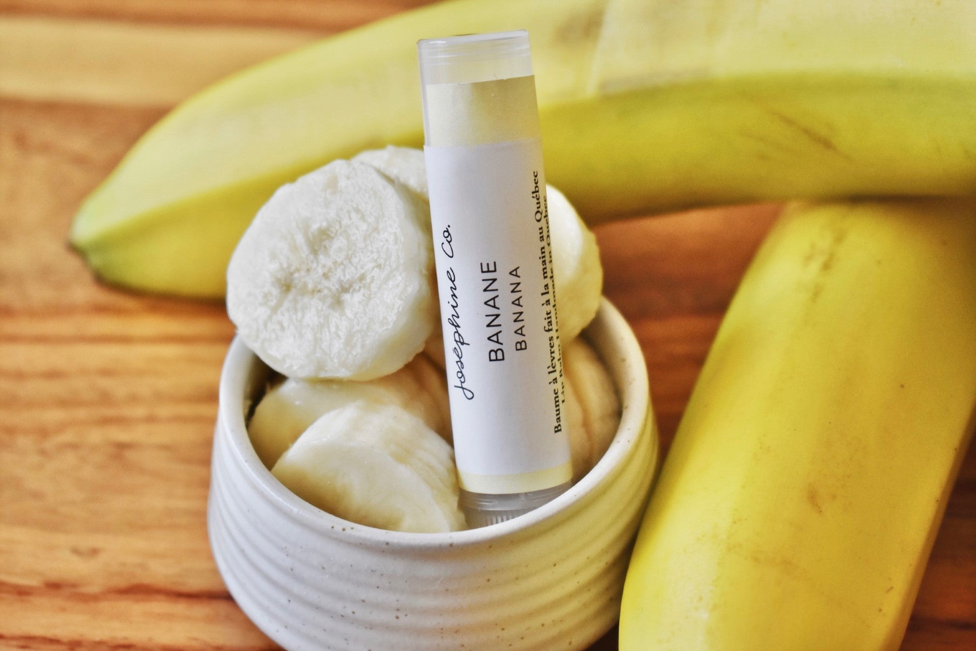 Baume lèvres banane