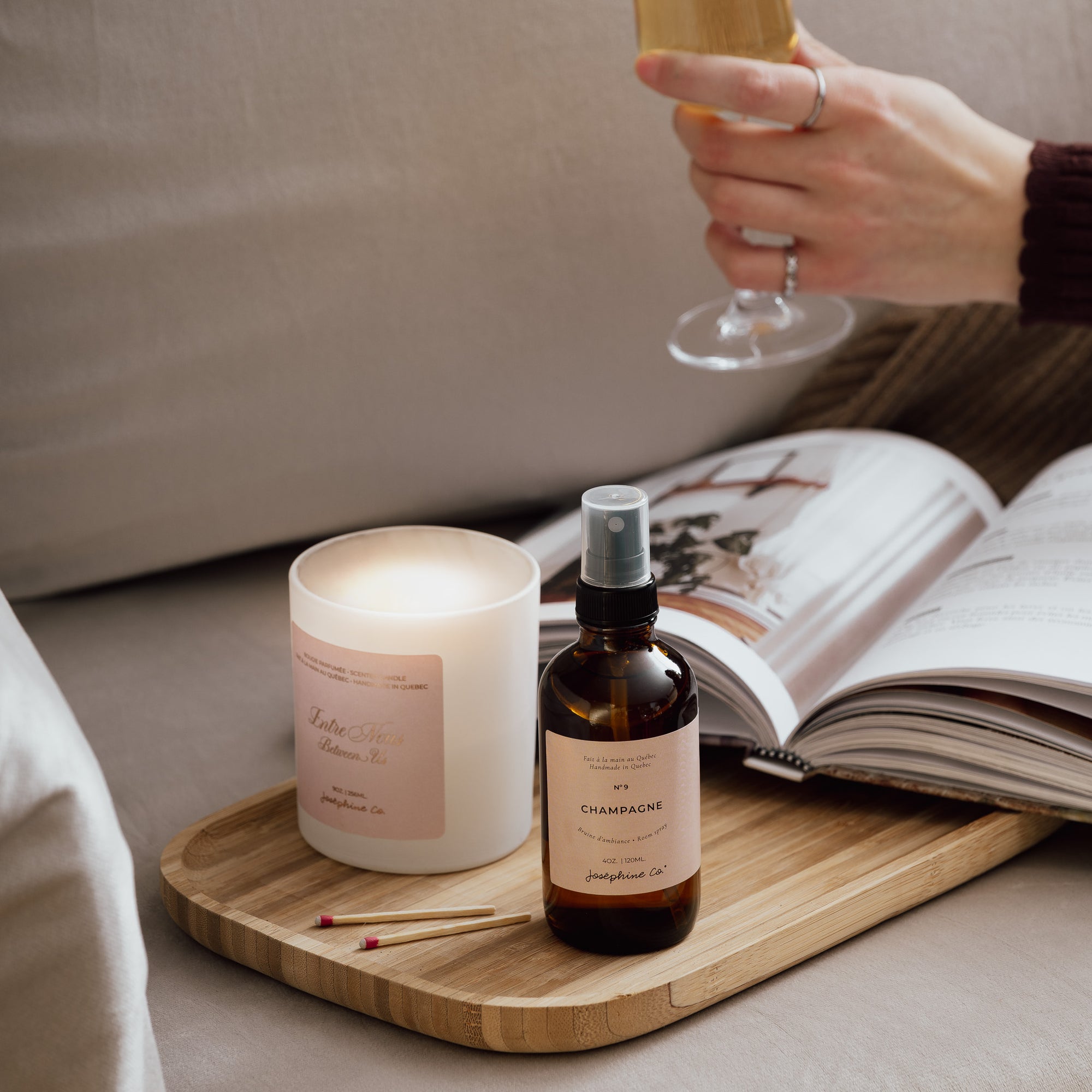 Bruine d'ambiance Champagne - Joséphine Co®