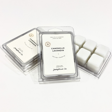 Chamomile Lavandin flavored wax cubes