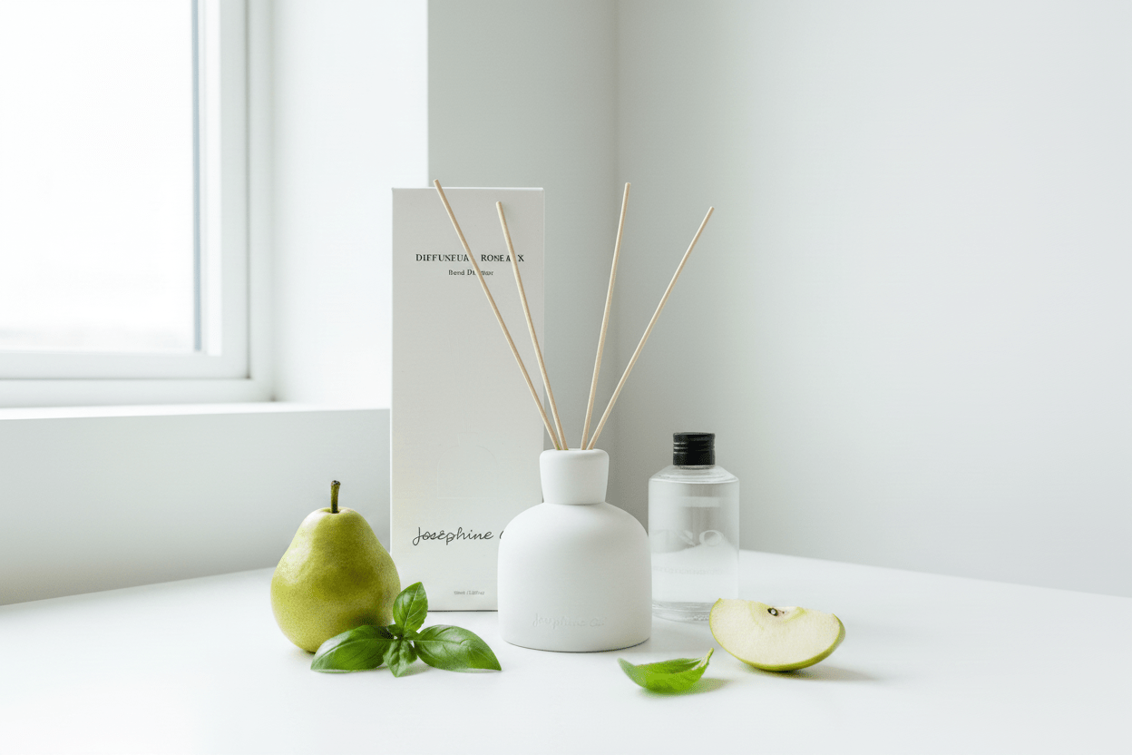 Diffuseur à Roseaux – Poire Basilic - Joséphine Co®