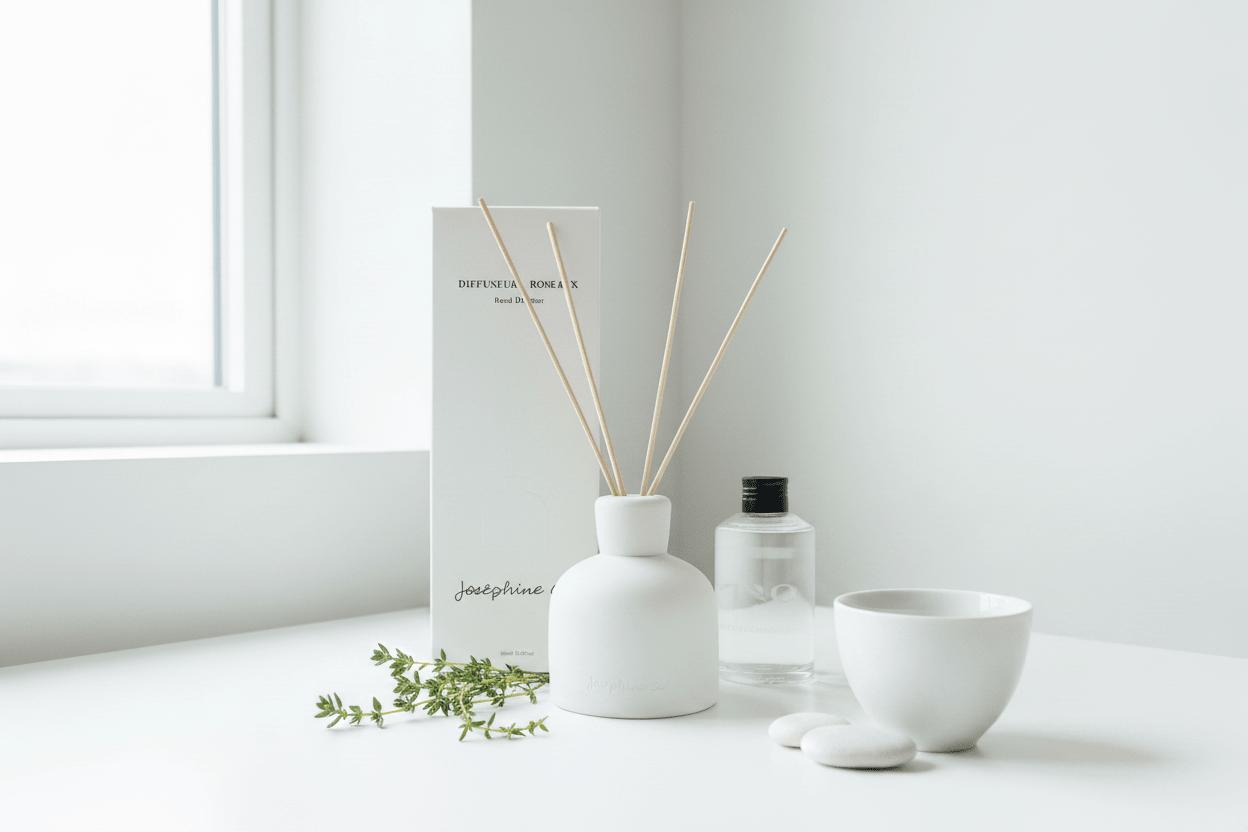 Diffuseur à Roseaux – Thé blanc & Thym - Joséphine Co®