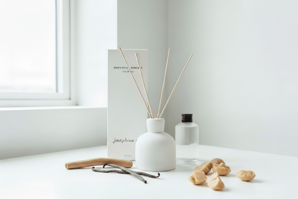 Diffuseur à Roseaux – Vanille Santal Karité - Joséphine Co®