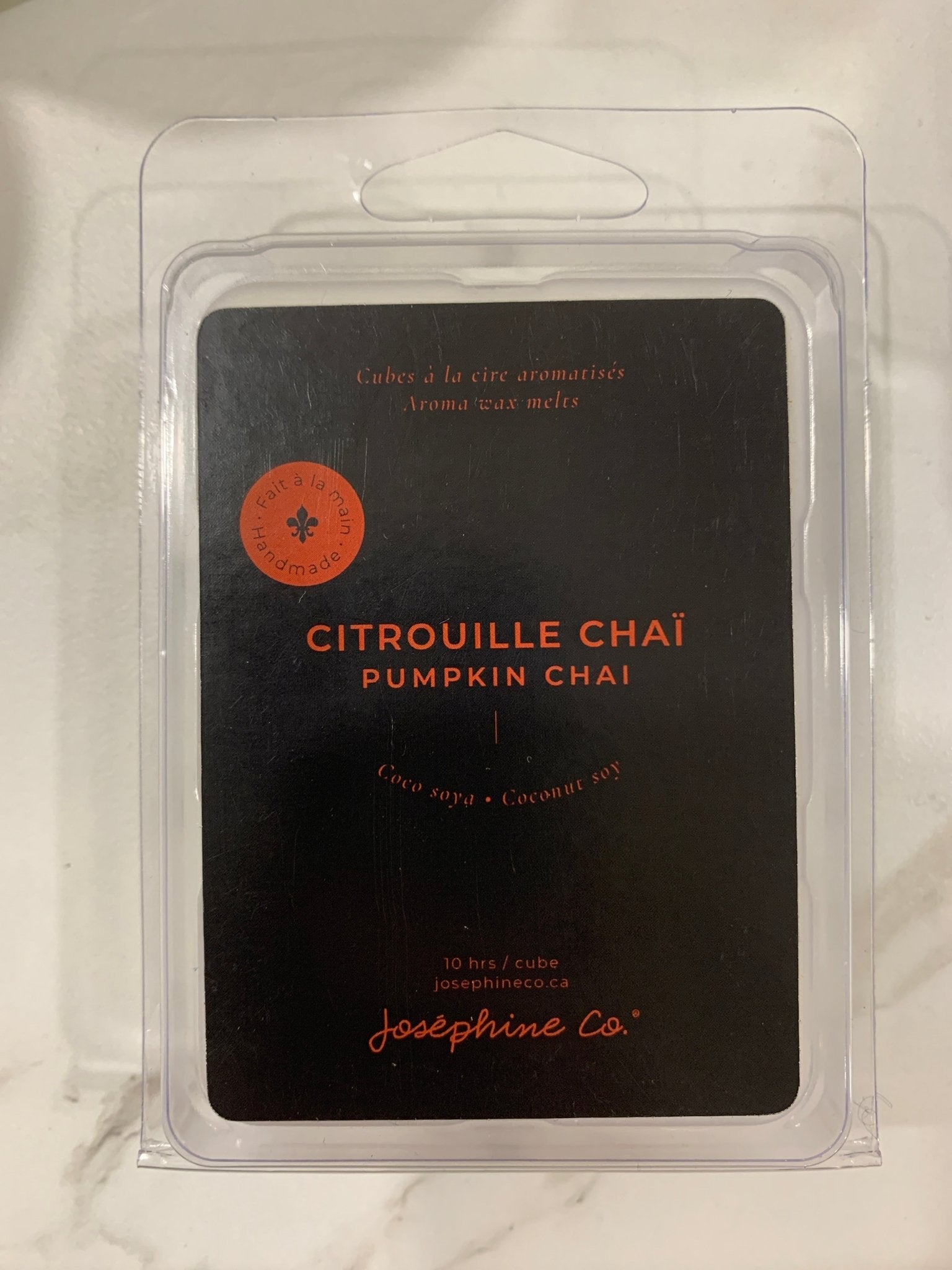 Cube de cire Citrouille Chaï - Joséphine Co®