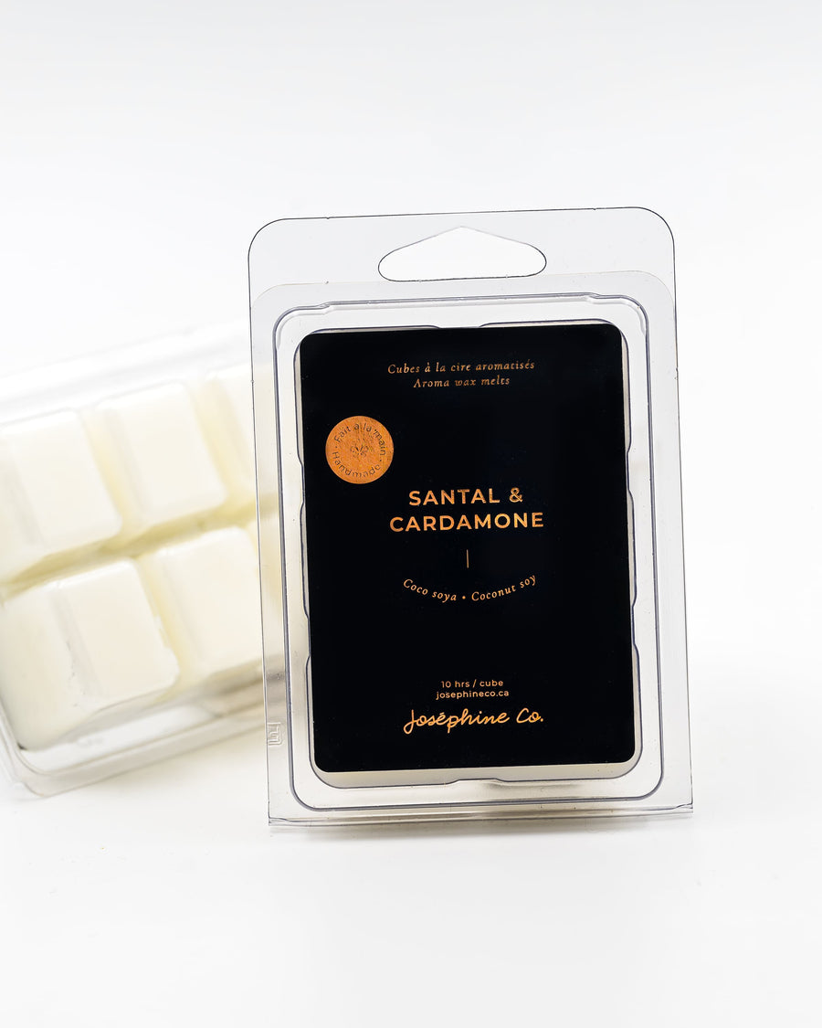 Cubes de cires aromatisés Santal & Cardamone