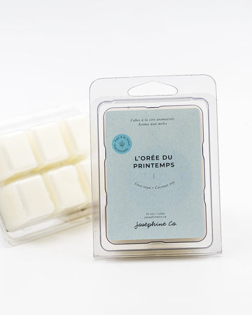 Cozy flavored wax cubes