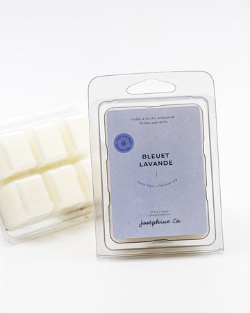 Cornflower Lavender flavored wax cubes