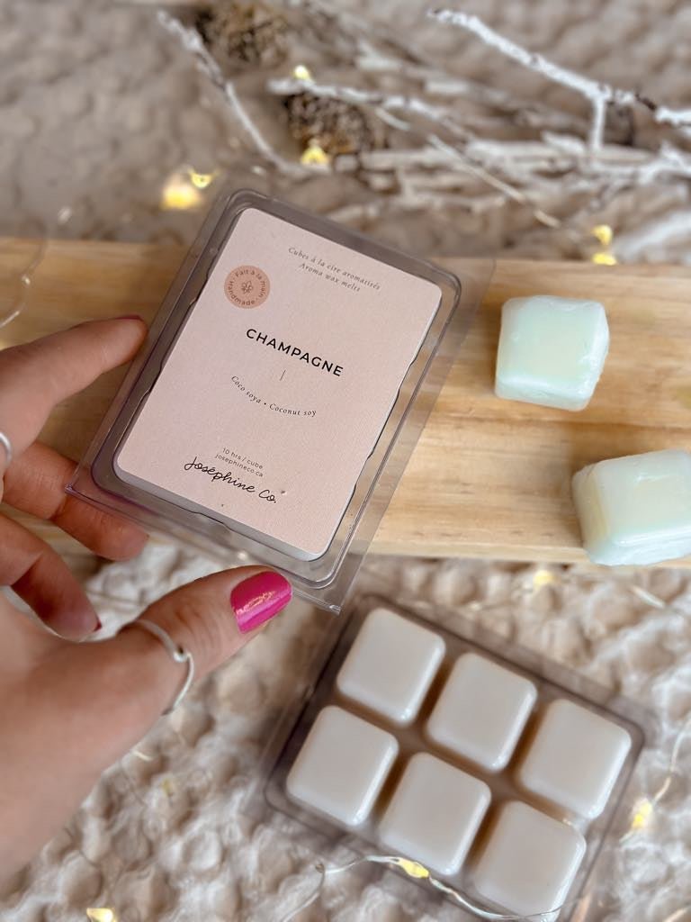 Cubes de cires aromatisés Champagne - Joséphine Co®