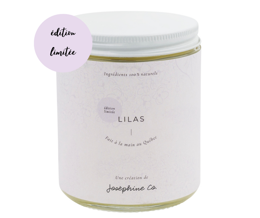 Lilac candle 8 oz