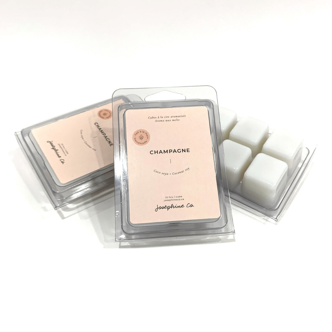 Cubes de cires aromatisés Champagne - Joséphine Co®