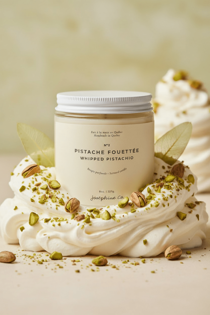 Chandelle Pistache Fouettée - Joséphine Co®