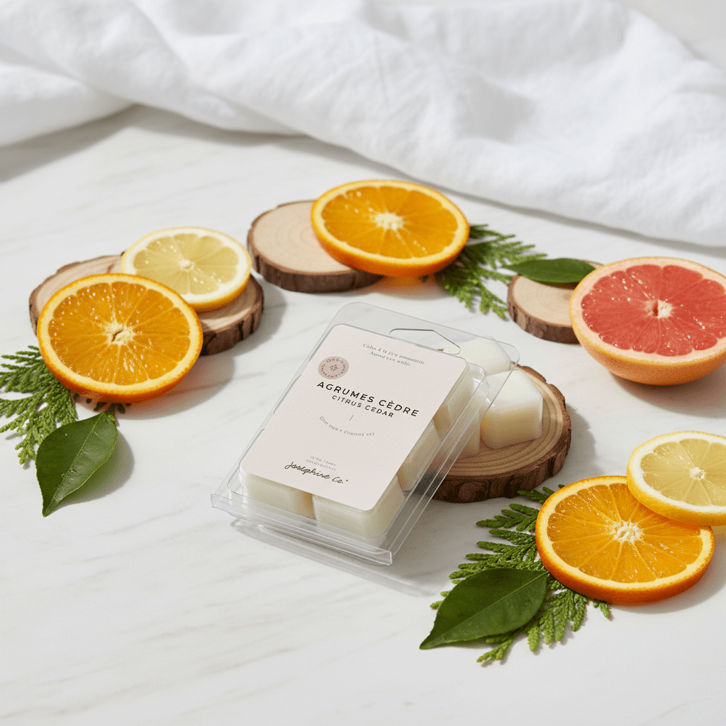 Cubes de cire Agrumes &amp; Cèdre - Joséphine Co®