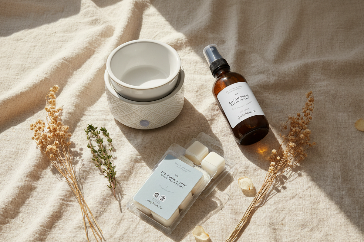 Image lifestyle diffuseur blanc – Joséphine Co.