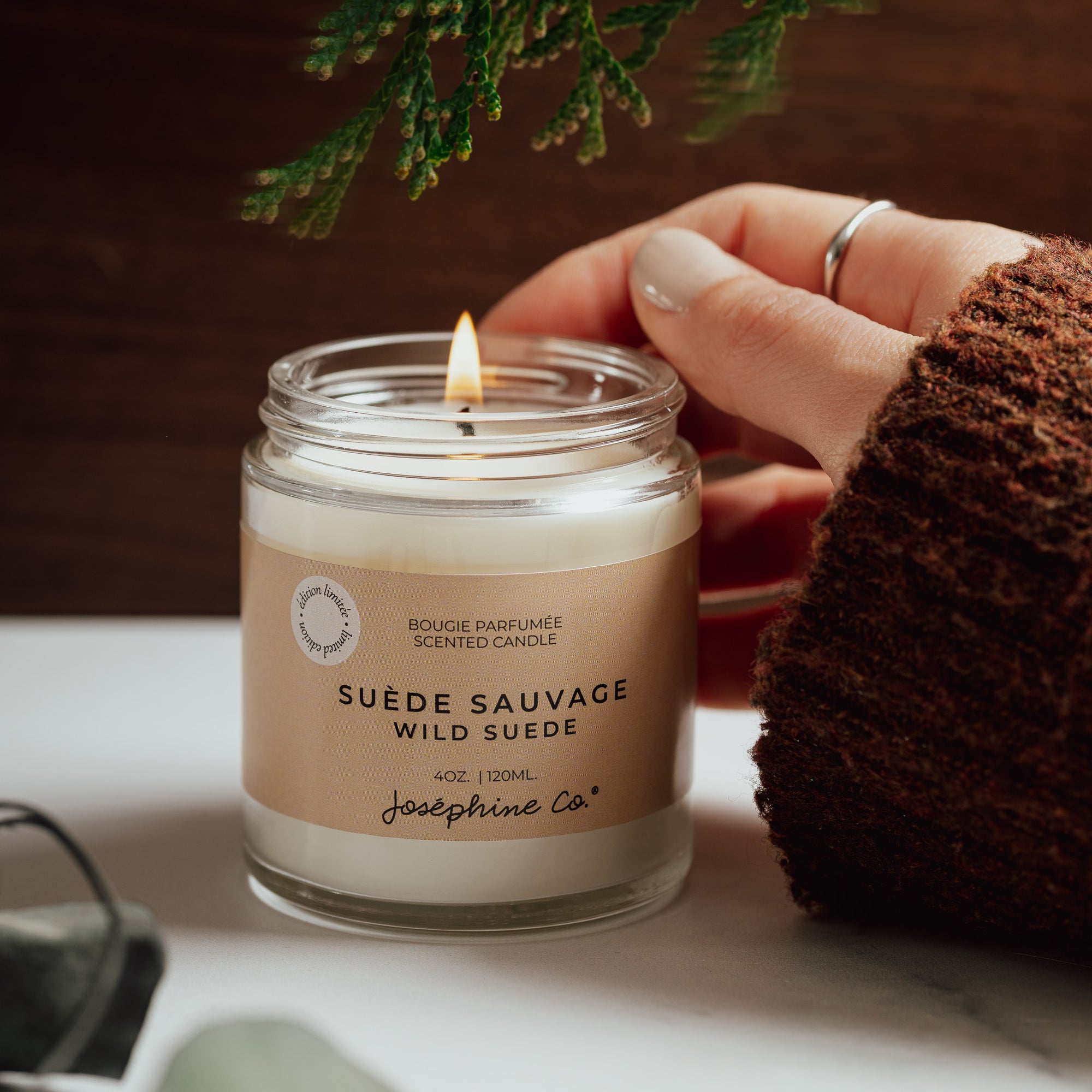 Coffret Cadeau Chandelles 4 oz – Collection Sous le ciel nordique - Joséphine Co®