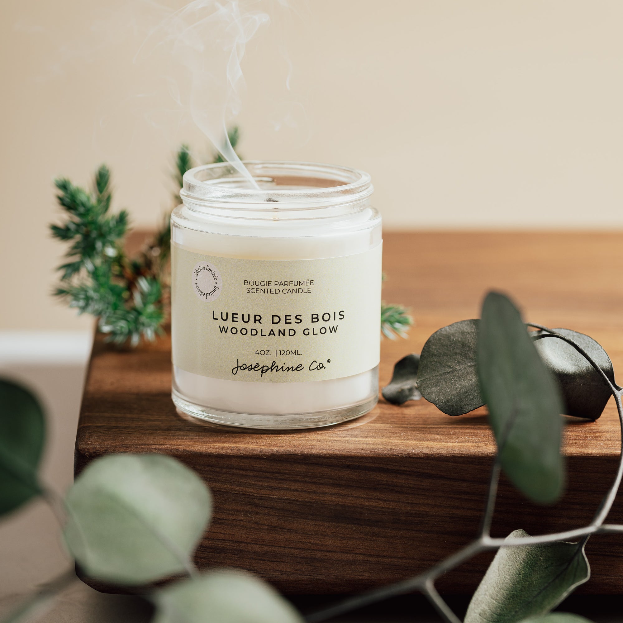 Coffret Cadeau Chandelles 4 oz – Collection Sous le ciel nordique - Joséphine Co®