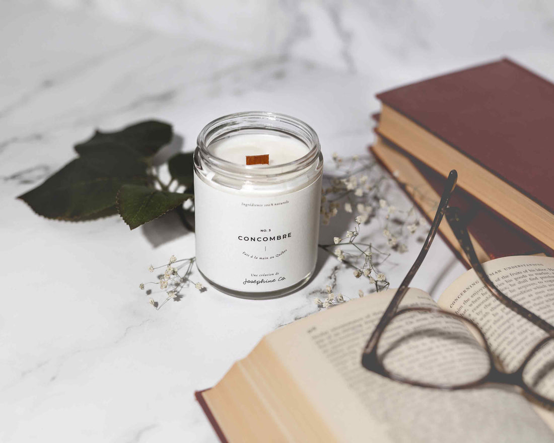 Chandelle naturelle Concombre 
