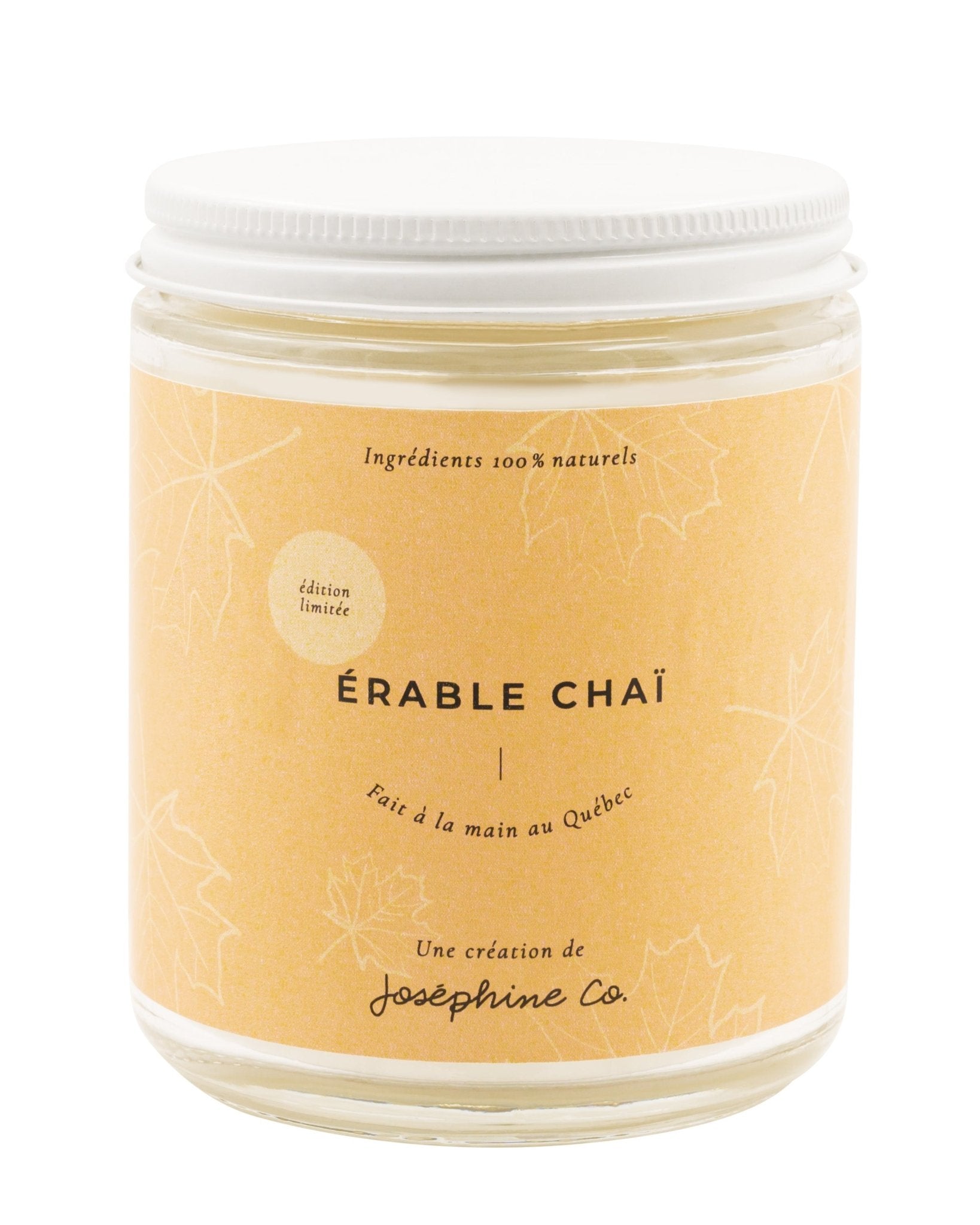 Chandelle Érable Chaï - Joséphine Co®