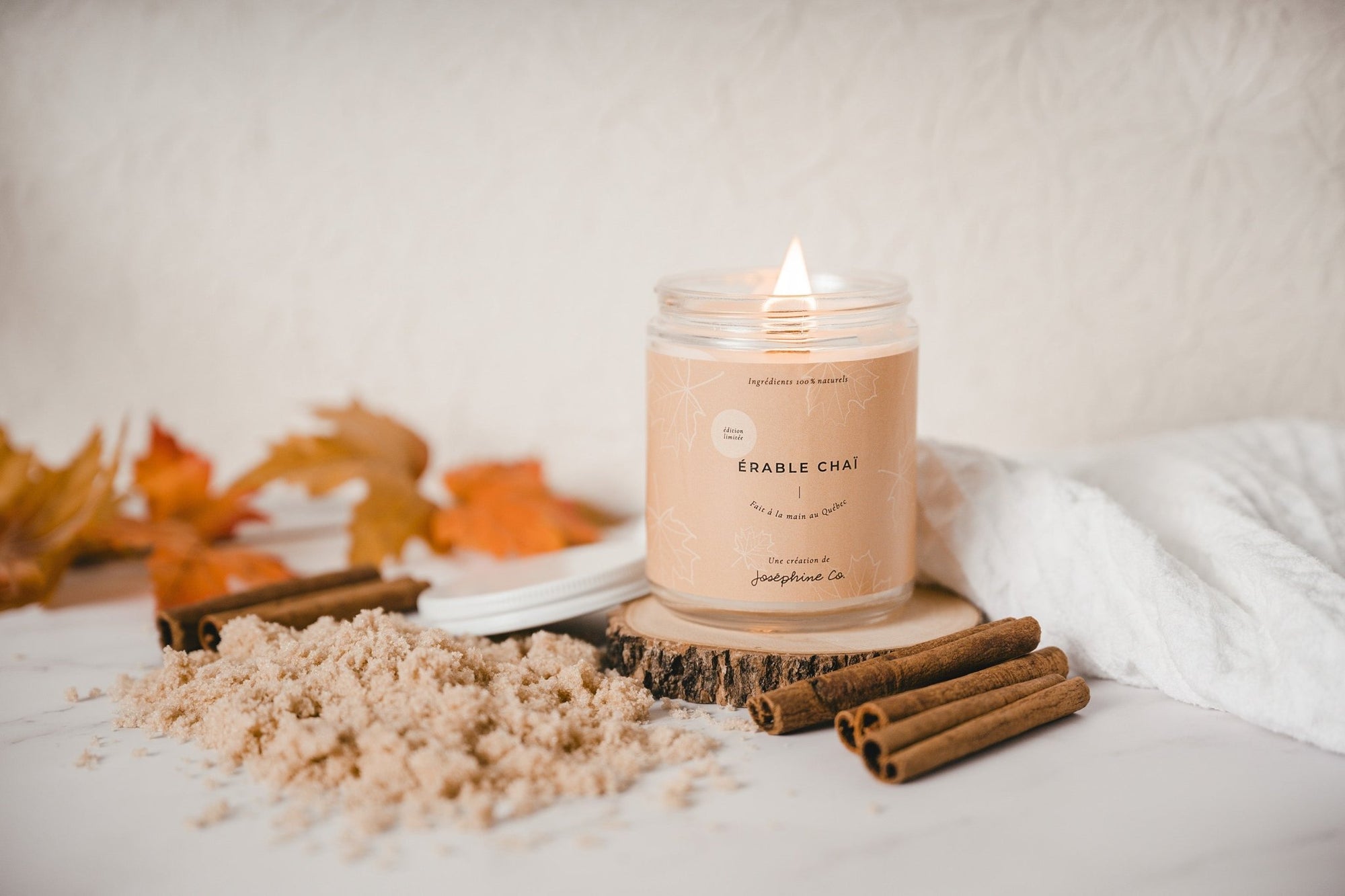 Chandelle Érable Chaï - Joséphine Co®