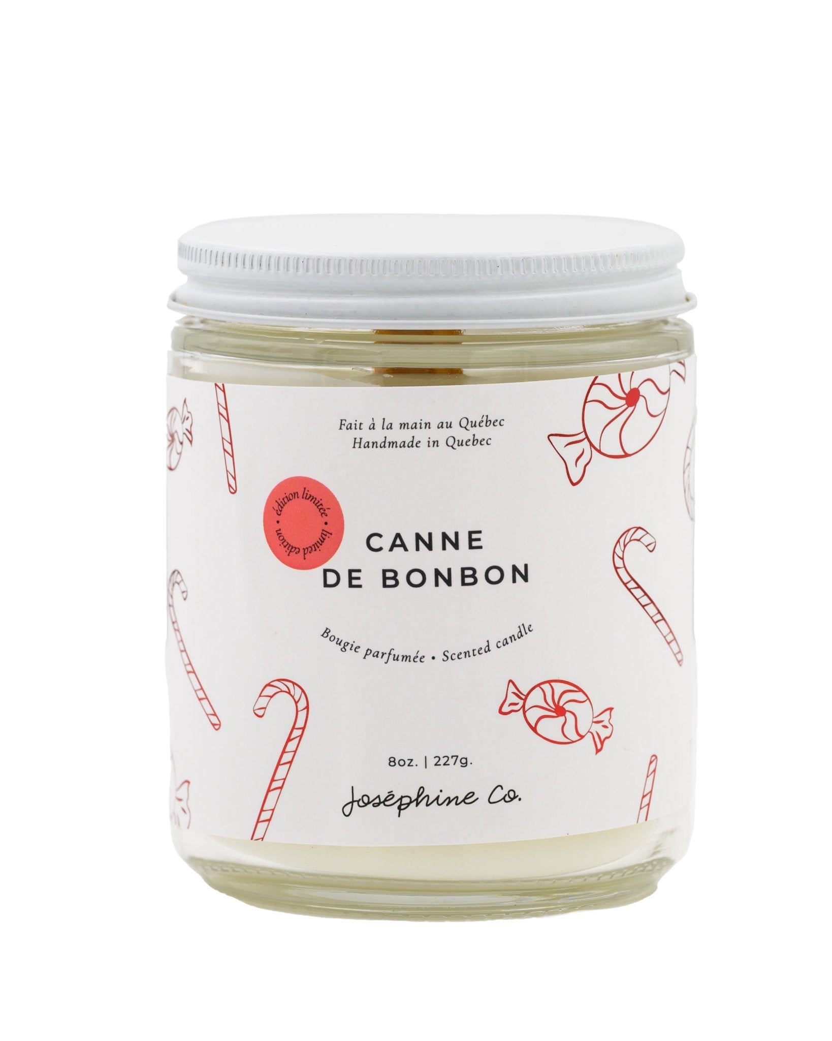 Chandelle Canne de bonbon Édition limitée - Joséphine Co®