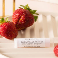 baume à lèvres aux fraises